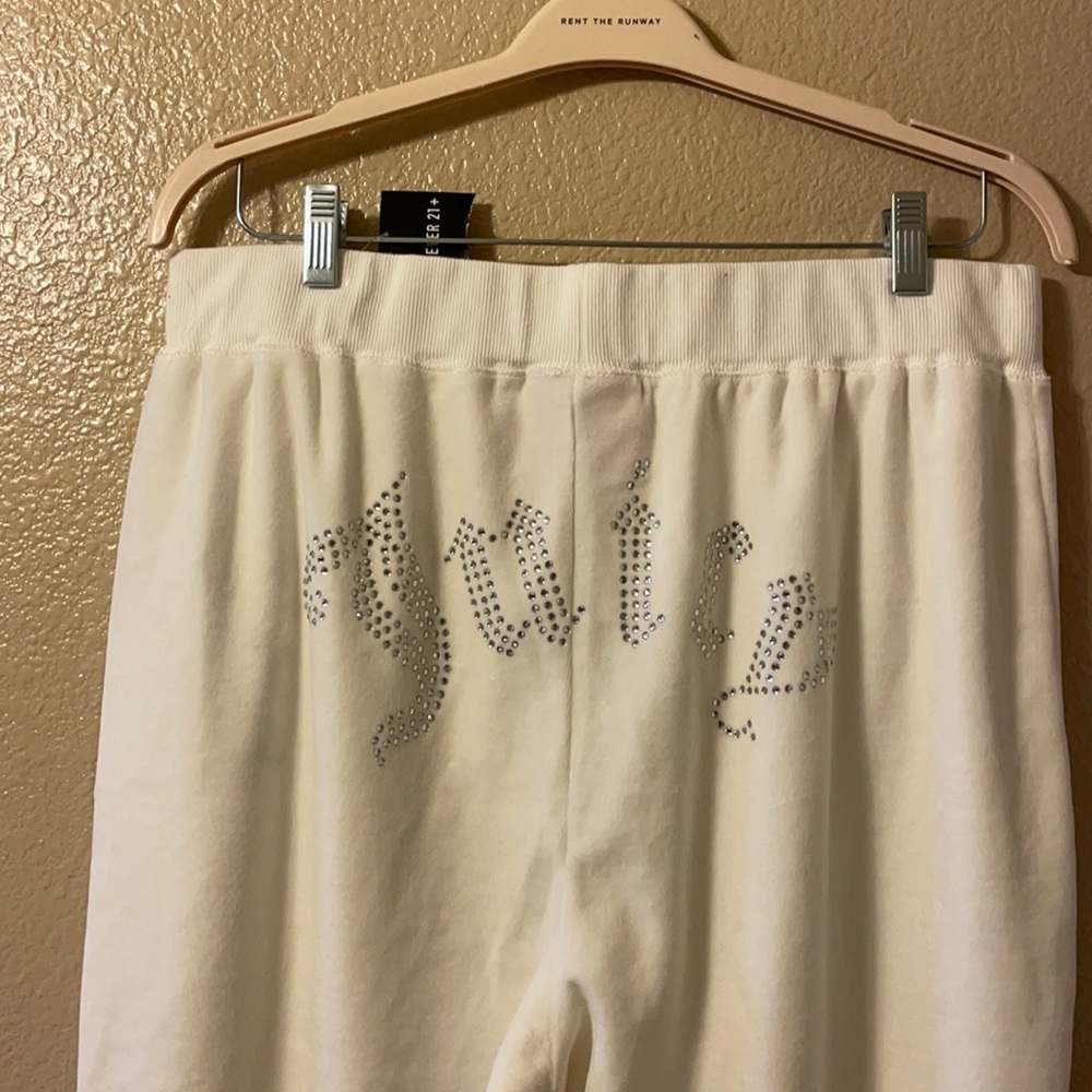 White Juicy Couture Joggers